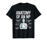 Nurse Practitioner Anatomy Art Label Identity Pride Np APRN T-Shirt