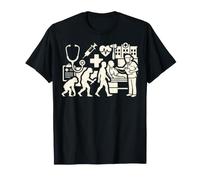 Nurse Practitioner Evolution Funny Medical Professional Job T-Shirt