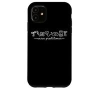Nurse Practitioner Heartbeat Icons Case for iPhone 11