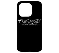 Nurse Practitioner Heartbeat Icons Case for iPhone 15 Pro