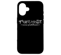 Nurse Practitioner Heartbeat Icons Case for iPhone 16