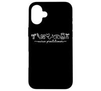 Nurse Practitioner Heartbeat Icons Case for iPhone 16 Plus