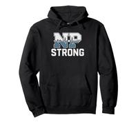 Nurse Practitioner Heartbeat Stethoscope Medical Typography Pullover Hoodie