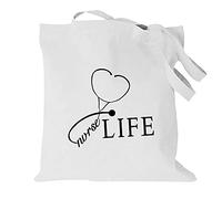 Nurse Printed Canvas reusable grocery bags, Foldable Casual Travel HandBag, Shoulder Beach Tote Bags, Shopper bag eco friendly super strong washable Storage bags Shopping bag Canvas bag for Women