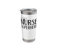 Nurse Superhero, Nursing School Graduate Stainless Steel Insulated Tumbler