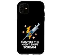Nurse Survived The Night Shift Scream Case for iPhone 11