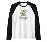 Nurse Survived The Night Shift Scream Raglan Baseball Tee