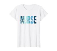 Nurse Teacher Certified Nurse Educator Nursing Instructor Value Graphic T-Shirt, Women, White, M