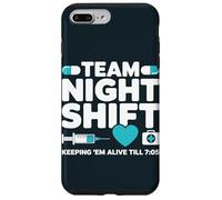 Nurse Team Night Shift Crew Overnight RN Case for iPhone 7 Plus/8 Plus