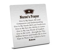 Nurse Themed Desk Decorations Thank You Nurse Gifts for Women Motivational Gift for Nurse Religious Gifts Nurse Prayer Desk Decorations Nurse Appreciation Gifts for Coworkers Inspirational Gifts