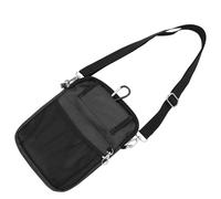 Nurse Tool Bag Portable Oxford Cloth Waist Bag for Staff | Black Work Pouch, Tool Storage and Multitasking Design, for Nurses and Personnel