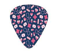 nurse tools Soundtrack Guitar Picks Bass Guitarist Plectrums Paddles for Playing Guitar 12 PCS