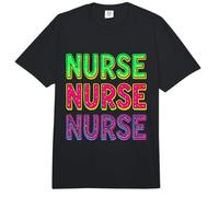 Nurse Typographic Comfort Colors Adult Heavyweight T-Shirt