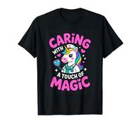 Nurse Unicorn Caring with A Touch of Magic T-Shirt