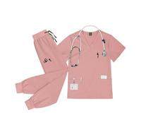 Nurse Uniform Nurse Uniform Set Doctor Nurses Dental Hospital Uniforms Joggers Pants Sets Beauty Spa Nursing Articles Scrub(Color5,M)