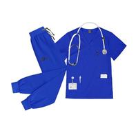 Nurse Uniform Nurse Uniform Set Doctor Nurses Dental Hospital Uniforms Joggers Pants Sets Beauty Spa Nursing Articles Scrub(Color3,M)