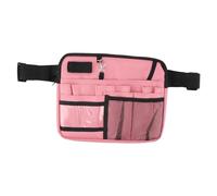 Nurse Waist Bag, Adjustable Design, and Durable Storage, Oxford Cloth for Operation (Pink)