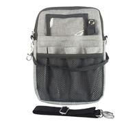 Nurse Waist Bag, Nursing Fanny Pack with Medical Supply Pockets, Oxford Fabric Adjustable Nurse Fanny Pack, Compact & Practical Essentials for Work, Grey