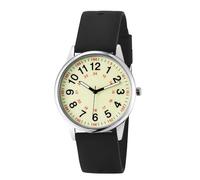 Nurse Watch for Medical Professionals Doctors Students, Waterproof Wrist Watches for Women Men with Silicone Band,Luminouse Easy Read Dial with Second Hand (Black)