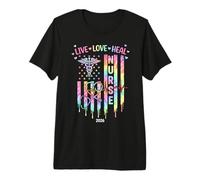 Nurse Week 2026 Appreciation American Flag Nursing Life Premium T-Shirt