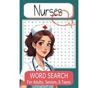 Nurse Word Search Puzzle Book: Word Search Puzzles about Nursing: Easy-to-Read Large Print | 50+ Themed Puzzles for Nurses & Students | 6x9 Paperback, ... for Graduation, Retirement, or Relaxation