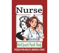 Nurse Word Search Puzzle Book: Word Searches with Easy-to-Read Print about Nurses, Medical Professionals, Nursing, and more | 6x9 inches | 110 pages | ... for vacations, holidays, and relaxing times.