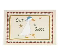 Nursery Banner Wall Decor-Boho Hanging Banner Pennant Poster Wall Flags-for Baby Boy Girl Room Home Playroom Dorm Classroom-Baby Present Shower Birthday Christmas-Silly Goose Theme-28.5x20 Inches