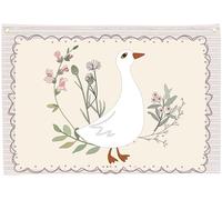 Nursery Banner Wall Decor-Boho Hanging Banner Pennant Poster Wall Flags-for Baby Girl Room Home Playroom Dorm Classroom-Baby Present Shower Birthday Christmas-Silly Goose Theme-28.5x20 Inches