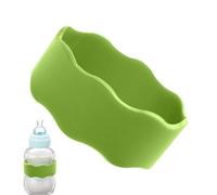 Nursery Bottle Labels,Reusable Silicone Label | Non Slip Collar Reusable Date Written Envelope for Bottles Pupils Nurseries Travel