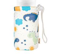 Nursery Bottle Sleeve Cover - Silicone Baby Bottle Cover, Protective Sleeve Wrap | Lasting Warmth Anti Slip Bottle Holder, Heat Resistant Grip with Snug Fit for Feeding Time at Home or on go