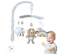 Nursery Cot Mobile - Adorable Hanging Dolls, Music Box for the | Rotating Plush Mobile for Puppy Puppy Puppy Sleeping Training, Calming Decor Infan