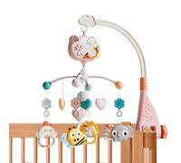 Nursery Crib Mobile - Baby Girl Musical Bed Toy | Removable Hanging Spinner with Melody Options, Wireless, Decorative Entertainment Unit for Home, Sleeping Area, Room