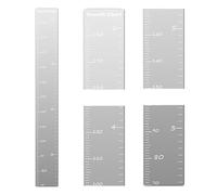 Nursery Height Charts with Stickers, Growth Chart Mirror for Kids, Acrylic Height Measurement Device, Kids Height Wall Chart Puzzle for Bedroom Wall Decor, Room Decor Aesthetic Bedroom