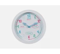 Nursery Learn To Tell The Time Clock - White