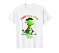 Nursery Leaver 2025 Kids Dinosaur School Leaving Children T-Shirt