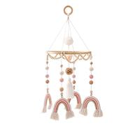 Nursery Mobile Baby Rainbow Ball Bed Bell Mobile Crib Jewelry Pendant Toy Wooden Wind Chime Decor Shopping Center, Type 1