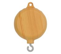 Nursery Music Mobile - Woodgrain 35 Song Wind Bell Mobile, Imitation Wooden Spinner Rotating Music Box | Kids Musical Crib Mobile for Bedroom, Shopping and Picnic Music Box p