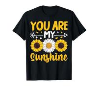 Nursery My Sunshine Sunflower Hearts T-Shirt