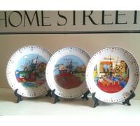 Nursery Rhyme Plate Clock - Red Riding Hood