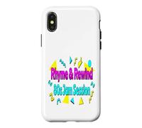 Nursery Rhyme Tshirt 80s Retro Jam Case for iPhone X/XS
