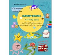 Nursery Rhymes Activity Book: Fun & Educational Activities Based on Classic Rhymes!