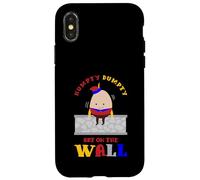 Nursery Rhymes for Kids or Humpty Dumpty sat on a Wall Case for iPhone X/XS
