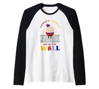Nursery Rhymes for Kids or Humpty Dumpty sat on a Wall Raglan Baseball Tee