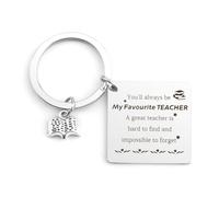 Nursery Teacher Gifts,Teacher Gifts,Nursery Teacher Thank You Gifts,New Teacher Gifts,Teachers Gifts,Thank You Gifts for Teacher,Gifts for Maths Teachers,Teacher Keyring,Teacher Christmas Gifts