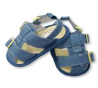 Nursery Time Baby Sandals Boys - 714 (Light Denim, UK Footwear Size System, Infant, Age Range, Medium, 6 Months, 12 Months)