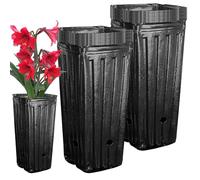 Nursery Treepots - 20Pcs Plant Container | Plant Pots with Handles | Heavy-Duty Reusable Flower Pots for Indoor Outdoor Gardening, Trees, Succulents, and Seed Starter Growing