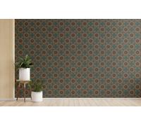 Nursery Wallpaper Boys Bedroom Age Thermal Ethnic Retro Art Mandala