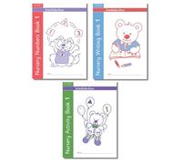 Nursery Workbook Bundle Ages 3-5: Early Years Maths, Writing and Activity Books for Ages 3+
