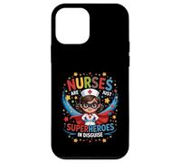 Nurses Are Just Superheroes In Disguise Nursing Women Case for iPhone 12 mini