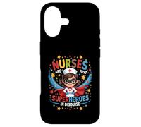 Nurses Are Just Superheroes In Disguise Nursing Women Case for iPhone 17
